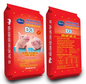 D3-Siêu đậm đặc dành cho lợn thịt (Từ tập ăn đến xuất chuồng)