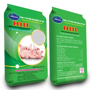 H111 - Thức ăn đặc biệt dành cho heo con (Từ tập ăn - sau cai sữa 10 ngày)