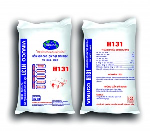 H131 - Hỗn hợp cho lợn thịt siêu nạc (Từ 15kg - 35kg)