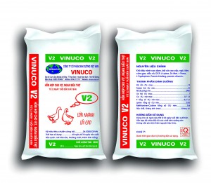 V2 - Hỗn hợp cho vịt, ngan siêu thịt (Từ 22 ngày tuổi - xuất bán)