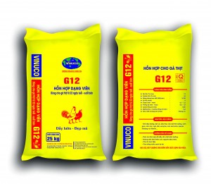 G12-Hỗn hợp dạng viên dùng cho gà thịt (Từ 22 ngày tuổi - xuất bán)